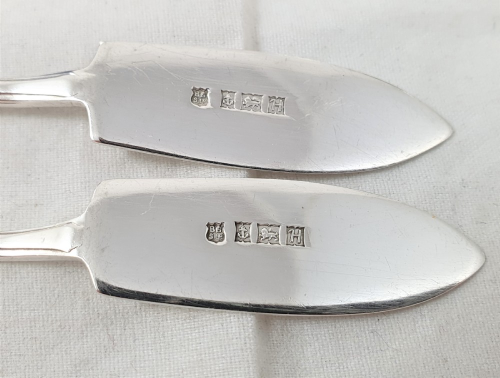 Pair of Art Deco Design Silver Butter Dishes View XIII