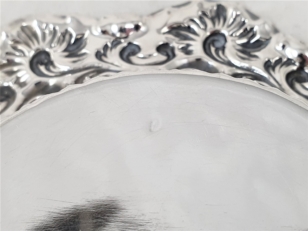 Victorian Hallmarked Silver Bon Bon Dish View VIII