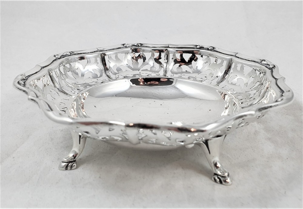George VI Sterling Silver Bon Bon Dish View III