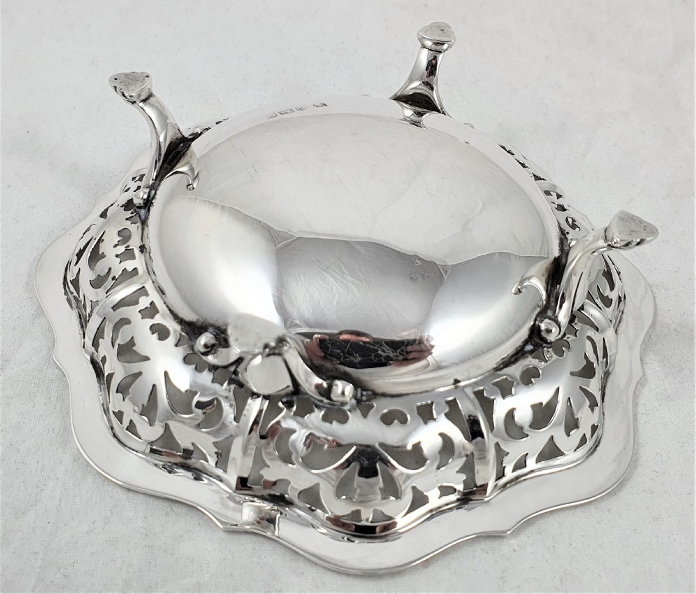 George VI Sterling Silver Bon Bon Dish View V