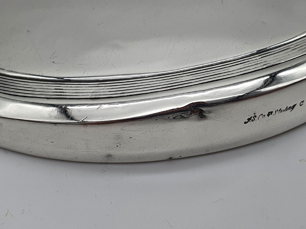 American Art Deco Sterling Silver Hand Mirror View VII