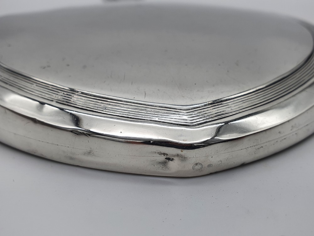 American Art Deco Sterling Silver Hand Mirror View XIV