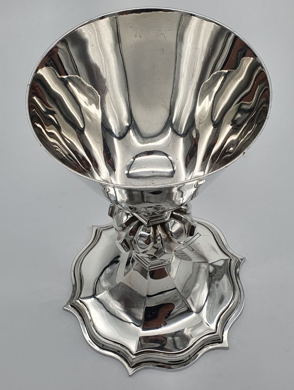 Edwardian Sterling Silver Ecclesiastical Chalice, Jones & Willis Ltd  View V