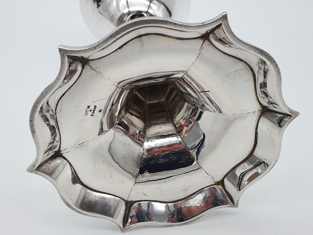 Edwardian Sterling Silver Ecclesiastical Chalice, Jones & Willis Ltd  View XII