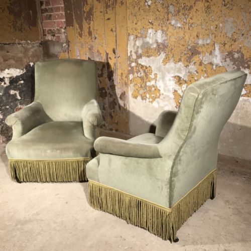 PAIR OF FRENCH ARMCHAIRS OR FAUTEUIL - ADDITIONAL PHOTO 4