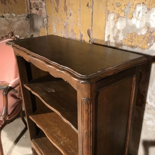 FRENCH DARK OAK BOOKCASE - ADDITIONAL PHOTO 3