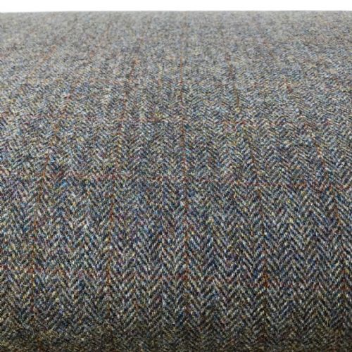 VICTORIAN CENTRE STOOL IN HARRIS TWEED - ADDITIONAL PHOTO 3