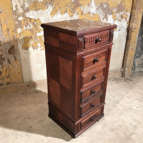 FRENCH ROSEWOOD MULTI DRAWER POT CUPBOARD - ADDITIONAL PHOTO 1