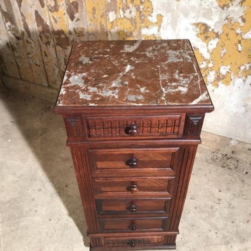 FRENCH ROSEWOOD MULTI DRAWER POT CUPBOARD - ADDITIONAL PHOTO 3