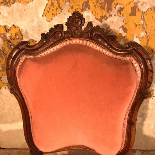 SINGLE FRENCH LOUIS XV STYLE CHAIR - ADDITIONAL PHOTO 3