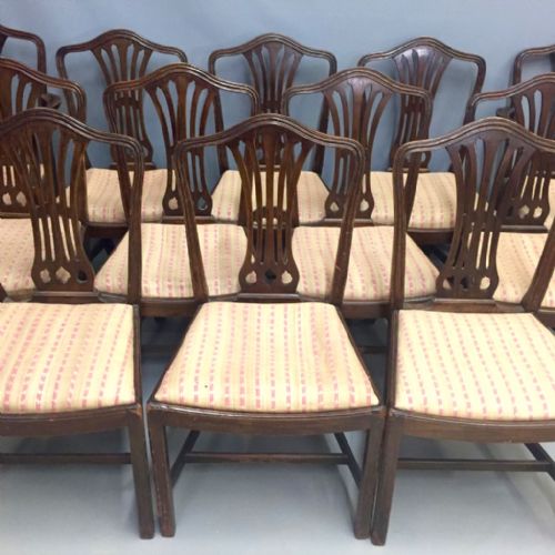 SET OF 12 DINING CHAIRS - ADDITIONAL PHOTO 2