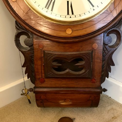 AMERICAN DROP DIAL WALL CLOCK - ADDITIONAL PHOTO 2