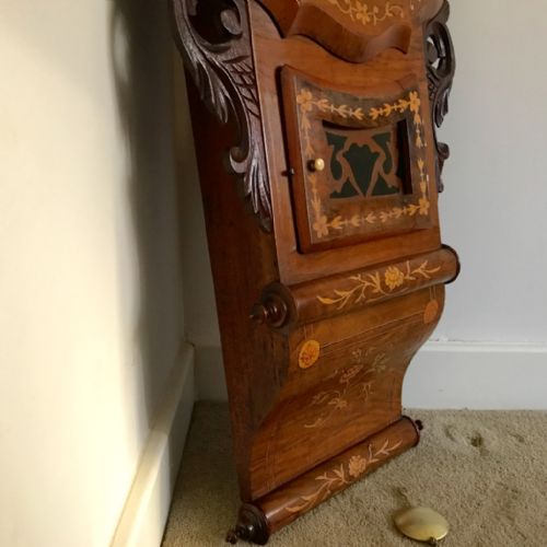 IMPRESSIVE AMERICAN DROP DIAL CLOCK - ADDITIONAL PHOTO 4