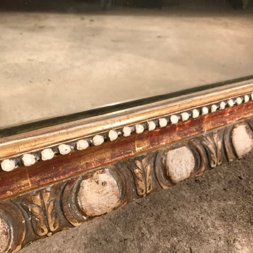 LARGE FRENCH GILT MIRROR FOR RESTORATION - ADDITIONAL PHOTO 6