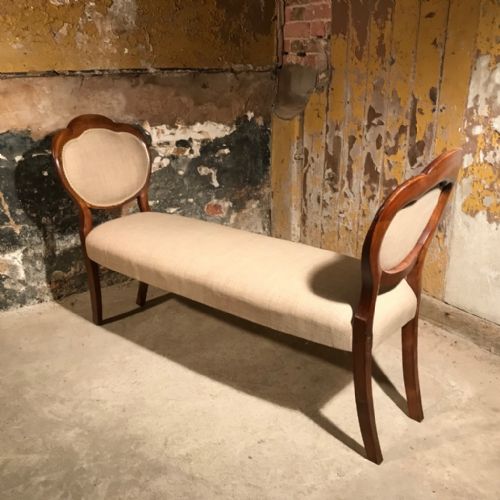 FULLY RESTORED AND REUPHOLSTERED WINDOW SEAT - ADDITIONAL PHOTO 1