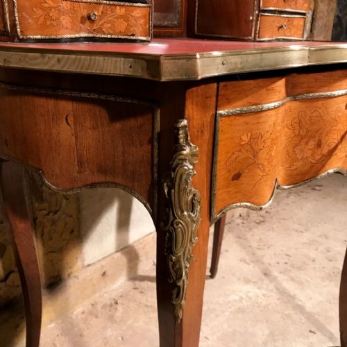 FRENCH KINGWOOD AND MARQUETRY DRESSING TABLE - ADDITIONAL PHOTO 2