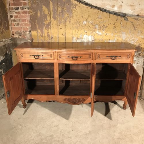 LARGE FRENCH CHERRY WOOD SIDEBOARD - ADDITIONAL PHOTO 1