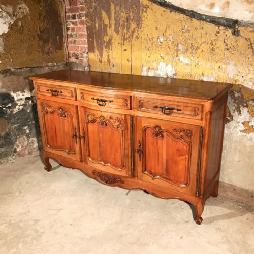 LARGE FRENCH CHERRY WOOD SIDEBOARD - ADDITIONAL PHOTO 3