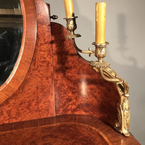 FRENCH AMBOYNA DRESSING TABLE - ADDITIONAL PHOTO 5