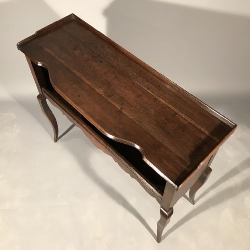 FRENCH OAK SIDE CONSOLE TABLE - ADDITIONAL PHOTO 1