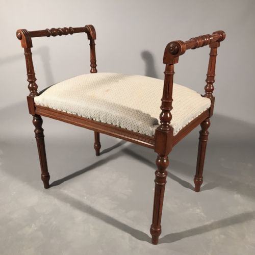 victorian piano stool - CATEGORY: ANTIQUE STOOLS - DATED VICTORIAN