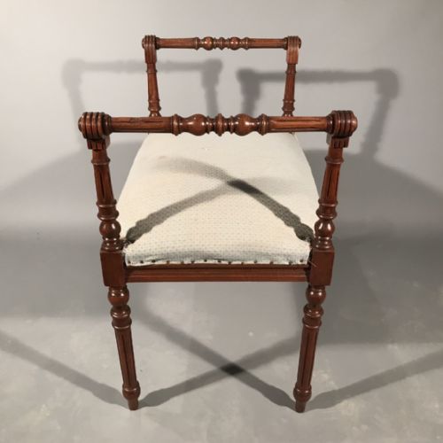 VICTORIAN PIANO STOOL - ADDITIONAL PHOTO 4
