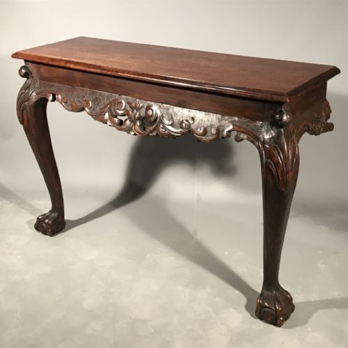 IMPRESSIVE PAIR OF LARGE CONSOLE TABLES - ADDITIONAL PHOTO 2