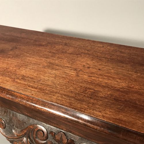 IMPRESSIVE PAIR OF LARGE CONSOLE TABLES - ADDITIONAL PHOTO 6