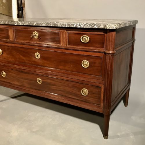 EARLY C19TH FRENCH DIRECTOIRE COMMODE - ADDITIONAL PHOTO 1