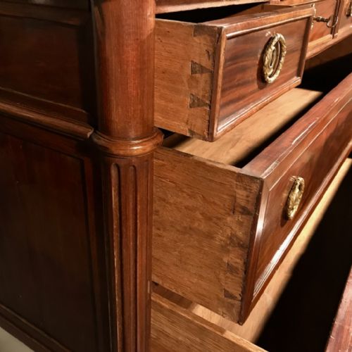 EARLY C19TH FRENCH DIRECTOIRE COMMODE - ADDITIONAL PHOTO 2