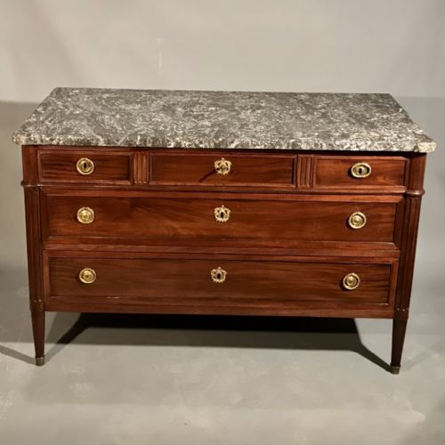 EARLY C19TH FRENCH DIRECTOIRE COMMODE - ADDITIONAL PHOTO 3