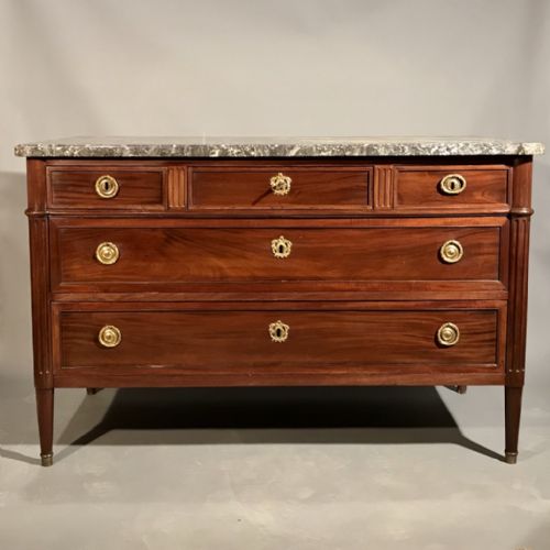 EARLY C19TH FRENCH DIRECTOIRE COMMODE - ADDITIONAL PHOTO 6