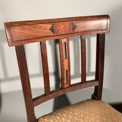 PAIR OF EARLY C19TH SIDE CHAIRS - ADDITIONAL PHOTO 1