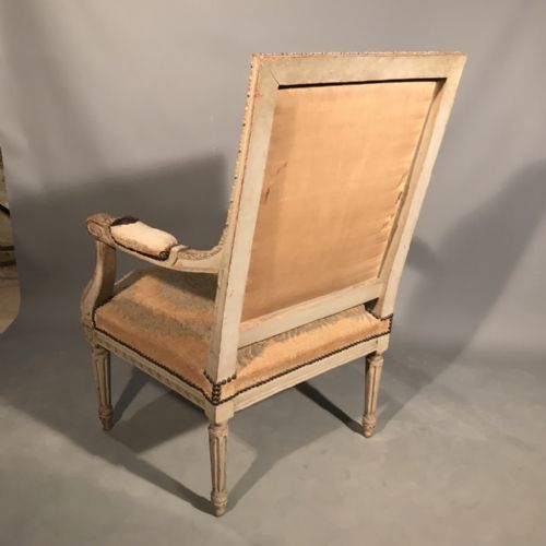 SUPER PAIR OF FRENCH C19TH ARMCHAIRS FAUTEUIL - ADDITIONAL PHOTO 4