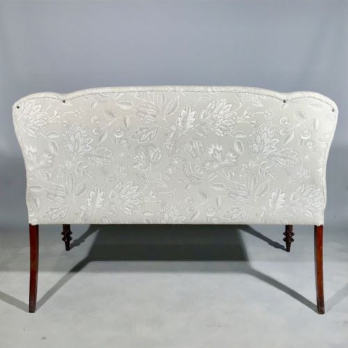 FULLY RESTORED REGENCY TWO SEAT SOFA - ADDITIONAL PHOTO 2