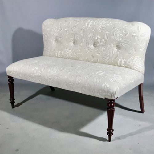 FULLY RESTORED REGENCY TWO SEAT SOFA - ADDITIONAL PHOTO 3