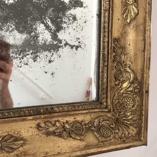 FRENCH C19TH GILT MIRROR - ADDITIONAL PHOTO 1