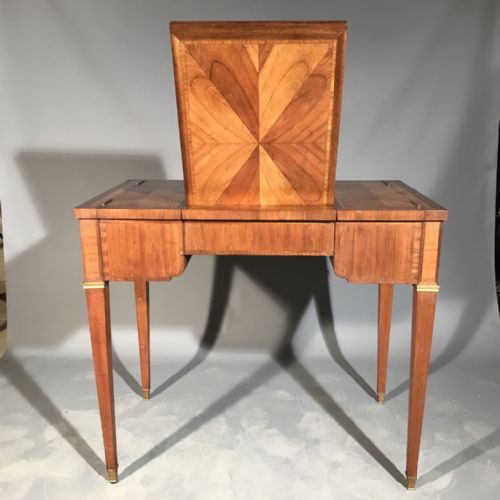 RARE FRENCH LIFT MIRROR TOP DRESSING TABLE - ADDITIONAL PHOTO 9