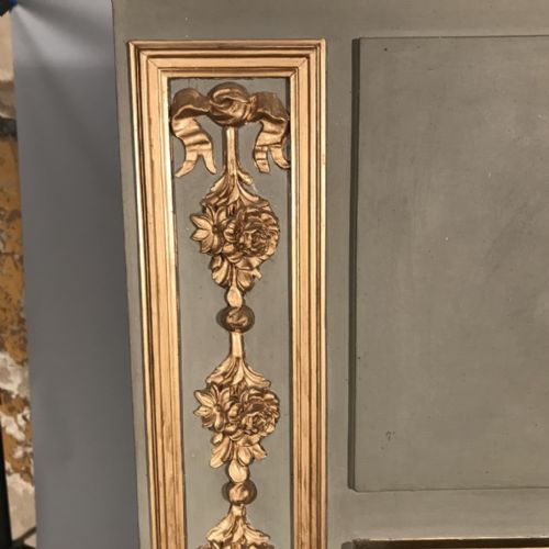 LARGE FRENCH TRUMEAU MIRROR 67'' 170CM - ADDITIONAL PHOTO 5