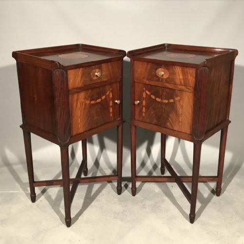 superb pair of french bedside cabinets - CATEGORY: ANTIQUE CABINETS - DATED 1900