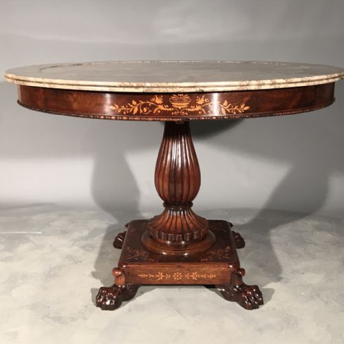 MAGNIFICENT ROSEWOOD GUERIDON CENTRE TABLE - ADDITIONAL PHOTO 2