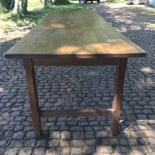 25M FRENCH SOLID OAK FARMHOUSE TABLE - ADDITIONAL PHOTO 4