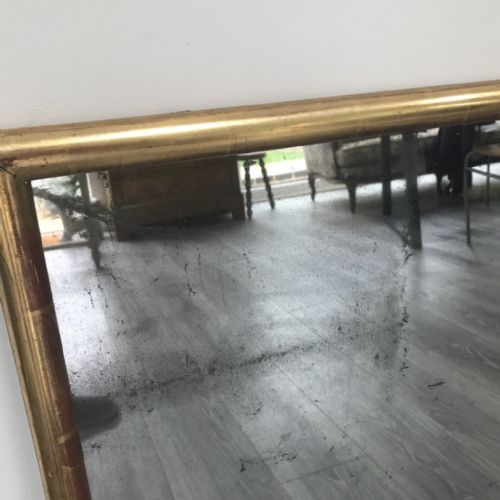 GOOD PAIR OF FRENCH GILT MIRRORS - ADDITIONAL PHOTO 4