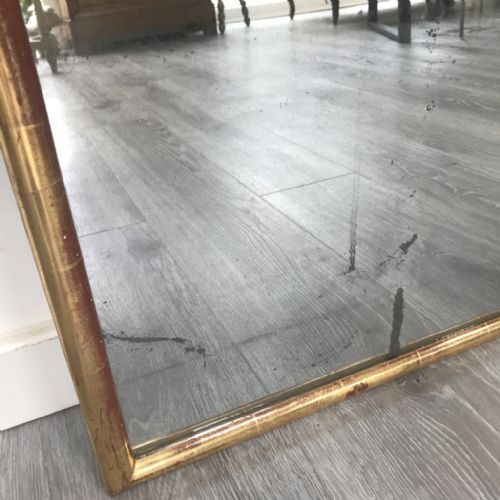 GOOD PAIR OF FRENCH GILT MIRRORS - ADDITIONAL PHOTO 5