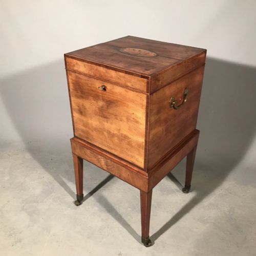 george iii mahogany wine cooler - CATEGORY: ANTIQUE MISCELLANEOUS - DATED GEORGIAN