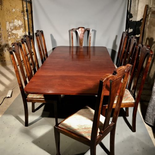 8 seater regency dining table - CATEGORY: ANTIQUE TABLES - DATED REGENCY
