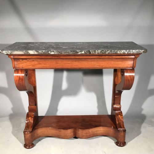 french louis philippe console table - CATEGORY: ANTIQUE TABLES - DATED 19TH CENTURY
