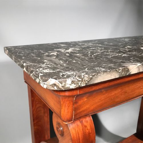 FRENCH LOUIS PHILIPPE CONSOLE TABLE - ADDITIONAL PHOTO 7