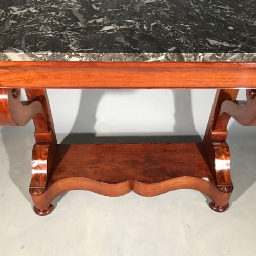 FRENCH LOUIS PHILIPPE CONSOLE TABLE - ADDITIONAL PHOTO 8