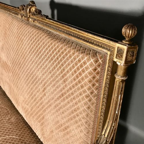 SUPER QUALITY FRENCH GILT 2 SEATER SOFA - ADDITIONAL PHOTO 1